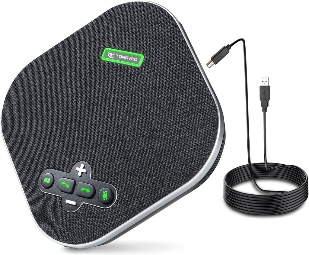 Wireless Speakerphone Conference Speaker with 4 Mics M524373