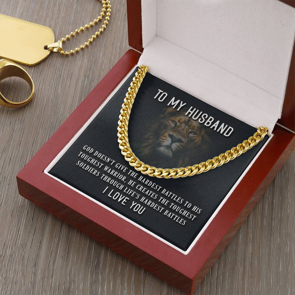 Cuban Link Chain Necklace W1896
