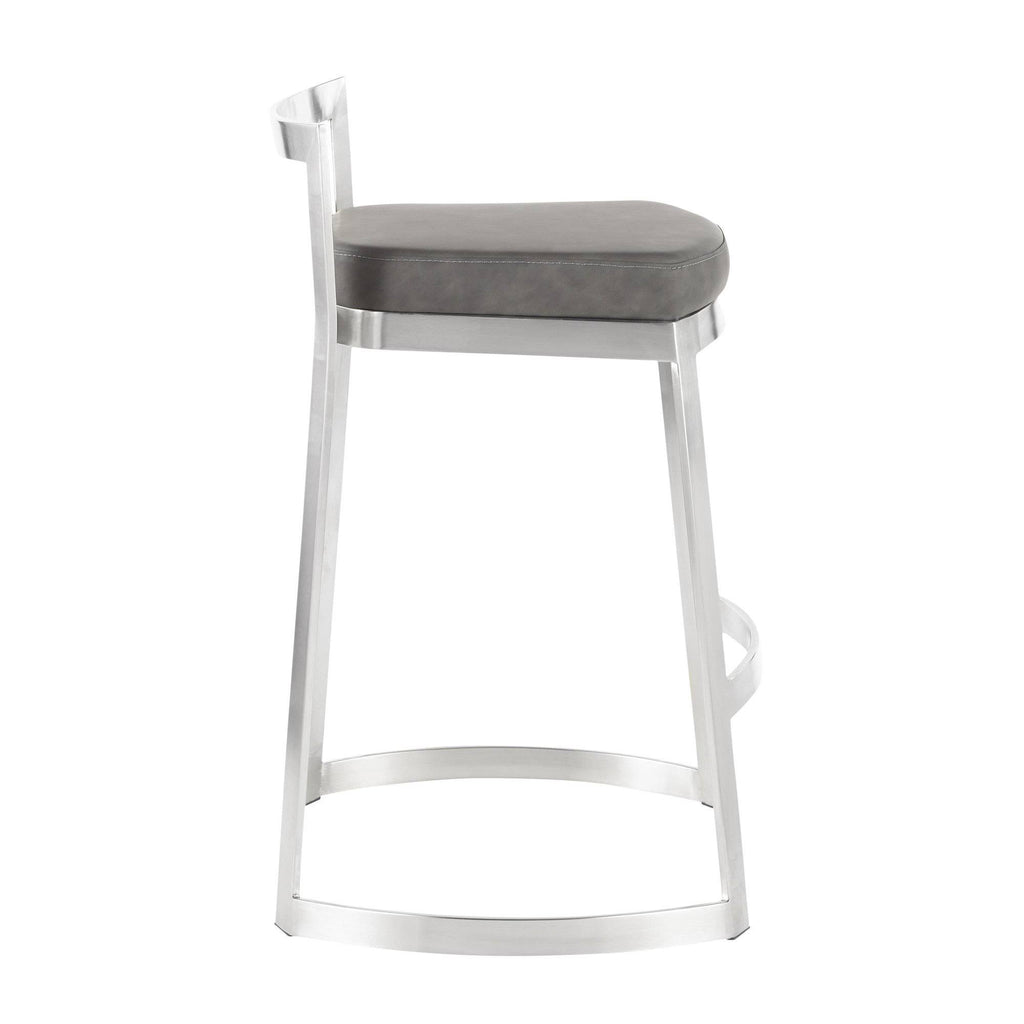 Black Set of 2 Counter Stool K618004