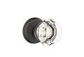 Medium Bronze Passage Set with Crystal Knob W5574
