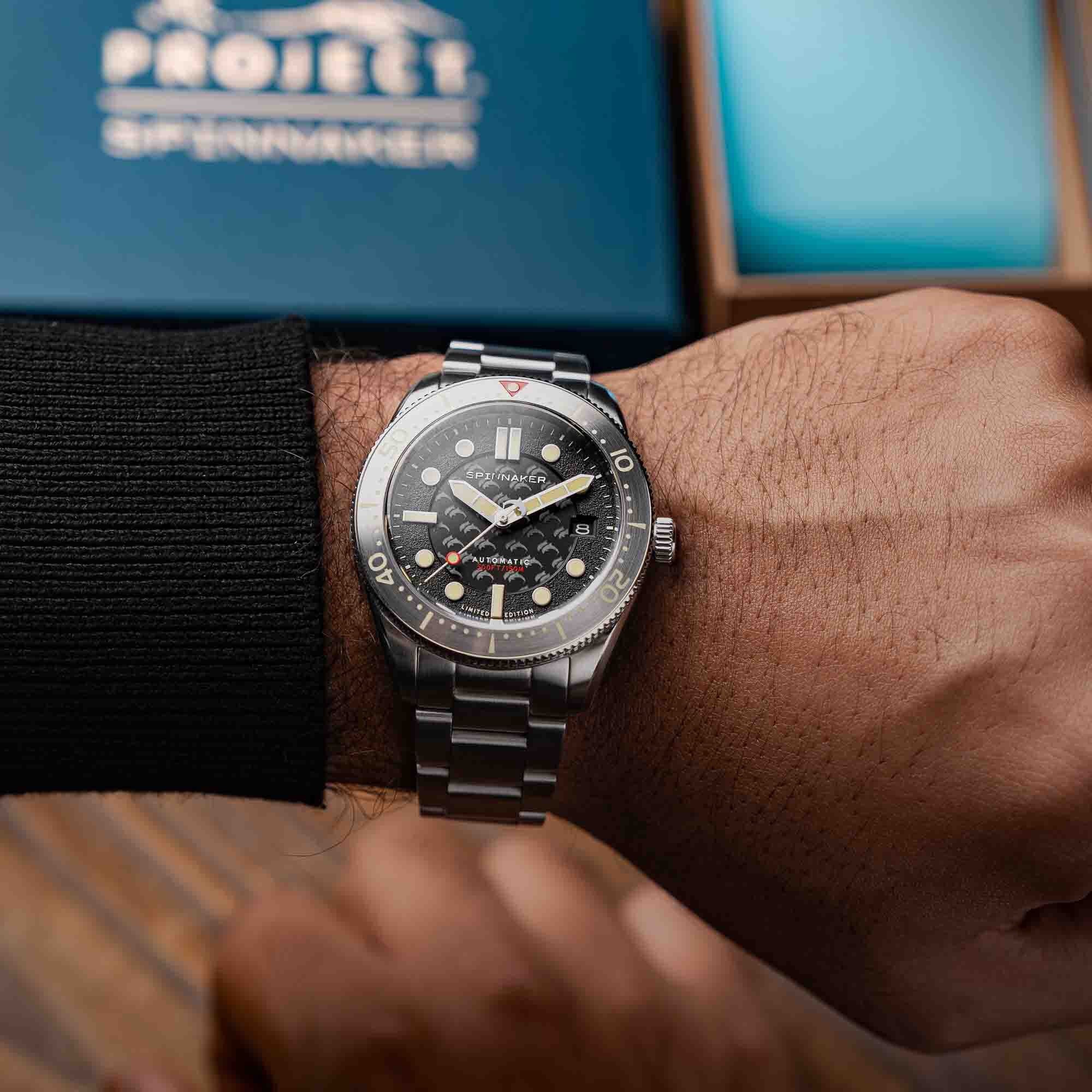 Black Limited Edition Automatic Watch T808