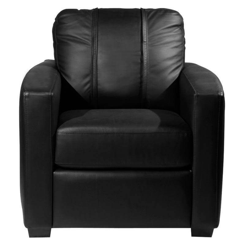 Silver Club Chair with Helmet Logo D450