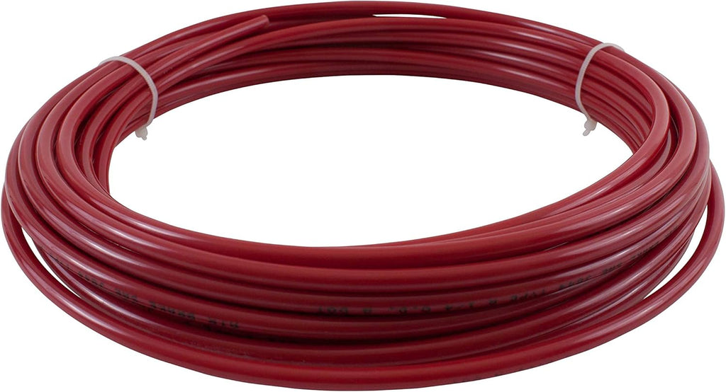 1/2" OD x 100' Red SAE J844 Nylon Air Brake Tubing, Pack of 2 P834257