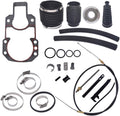 Transom Seal Bellow Repair Kit with Lower Shift Cable Replacement, Pack of 2 V72815