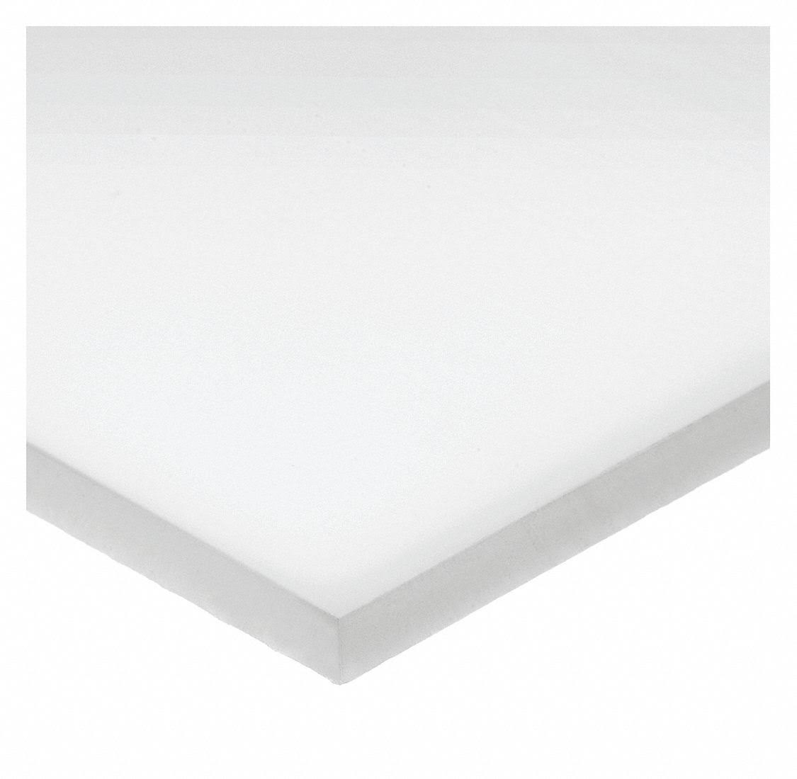 White UHMW Polyethylene Plastic Sheet G362