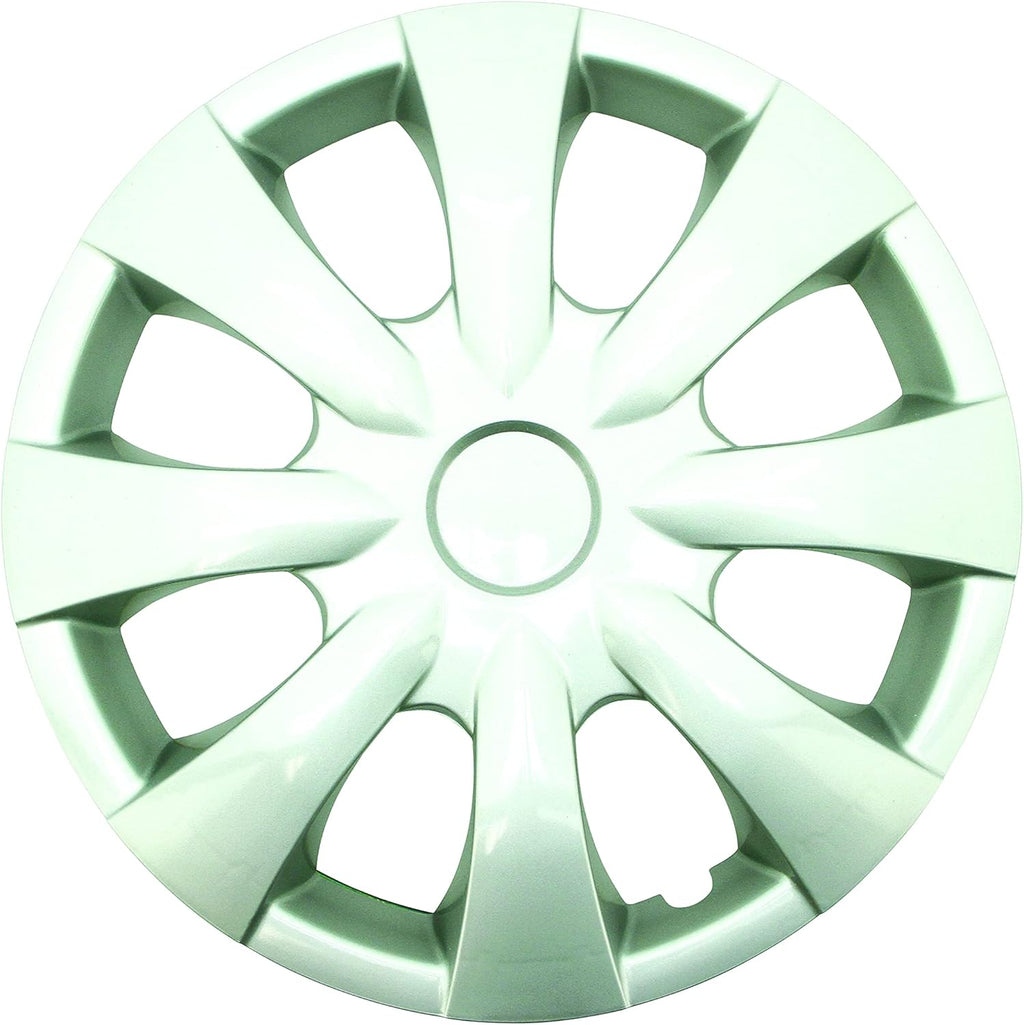 Silver 15" ABS Wheel Cover Pack of 4 W43600