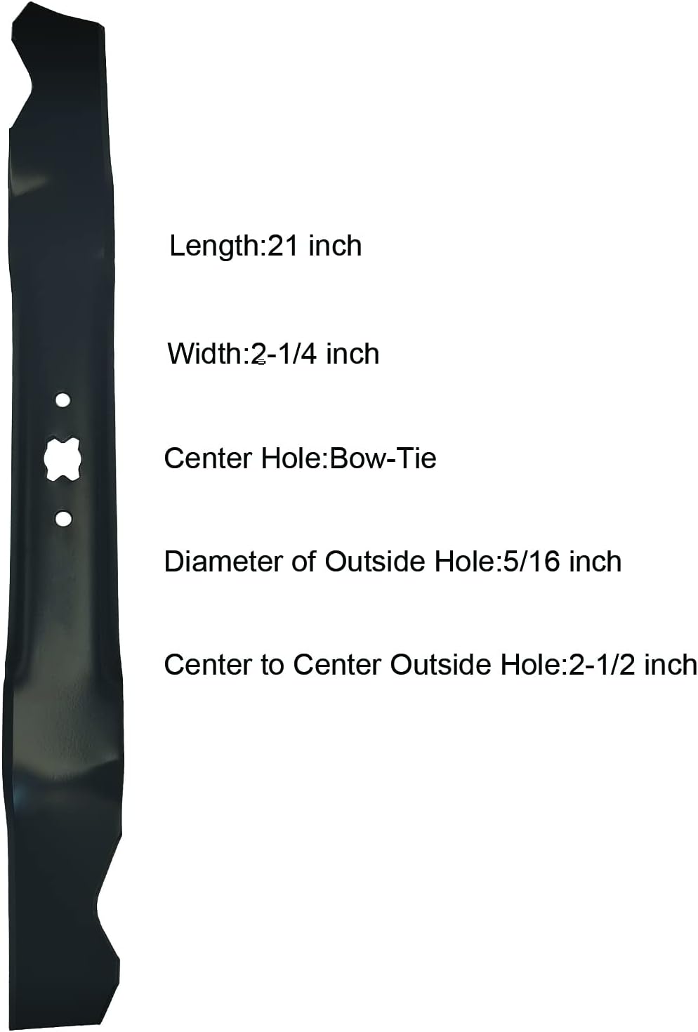 Mulching Blade Replacement 2 Pack for 21 Cut Mower S67833