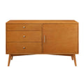 52x22 Wide Wood Media Cabinet M6331