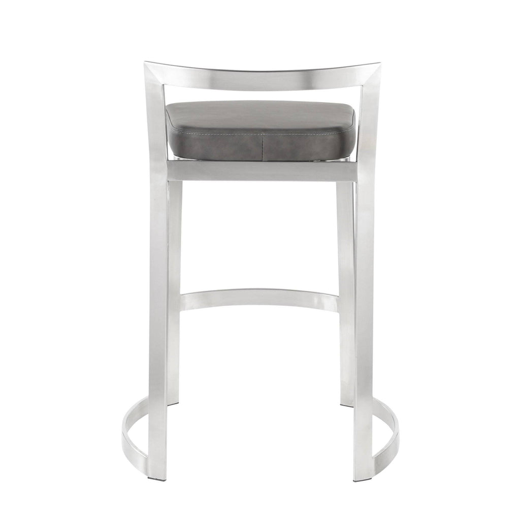 Black Set of 2 Counter Stool K618004