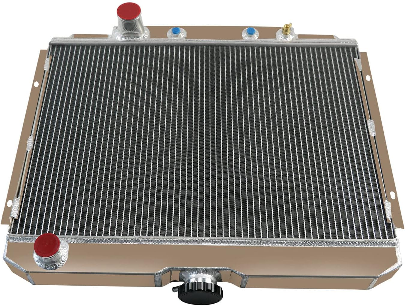4 Row Radiator For 1967-1970 Ford Mustang V8 R8078