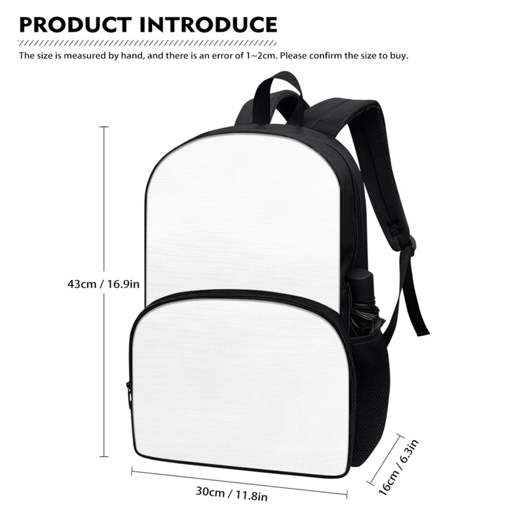 3 in 1 Backpack Set with Insulated Lunch Handbag K165