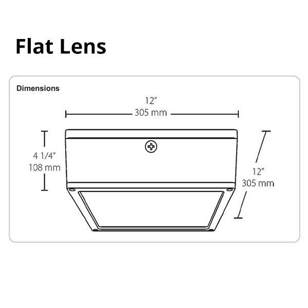 Bronze 10W LED Canopy B105