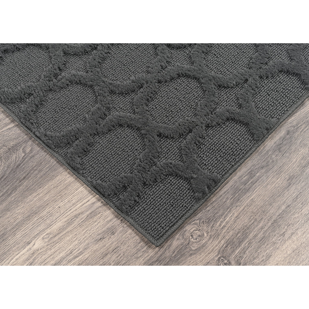 Cinder Gray 9 ft. x 12 ft. Indoor/Outdoor Area Rug V87088