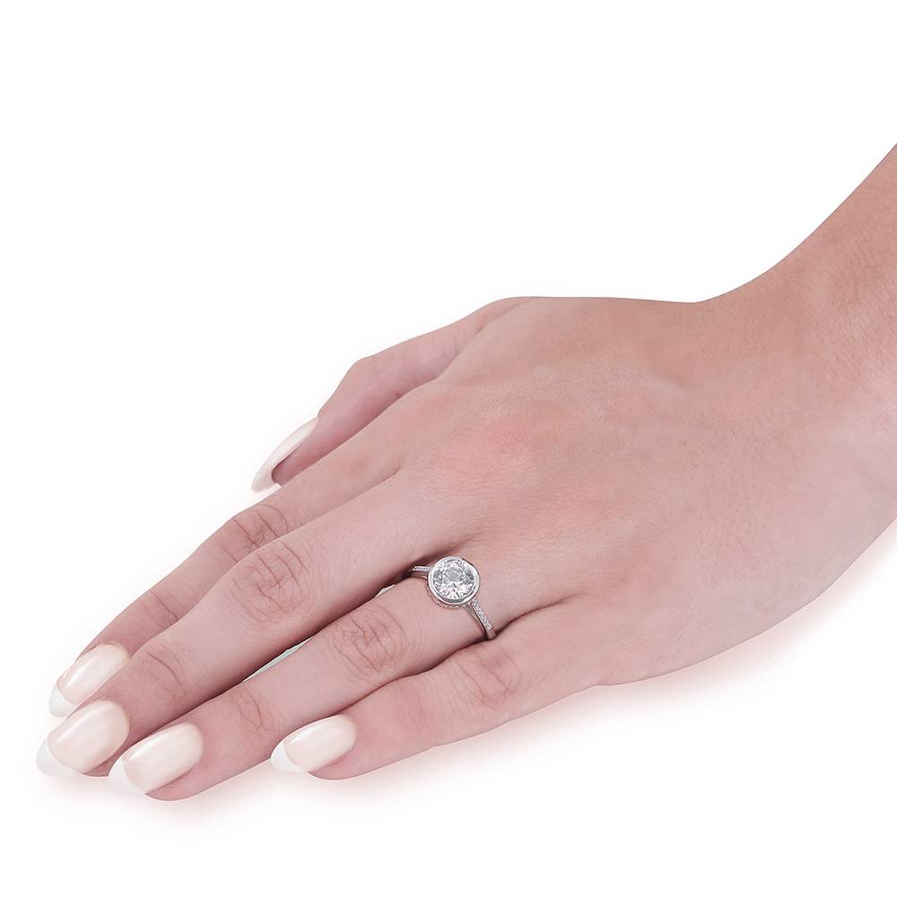 1/8 ct Diamond Engagement Ring Setting G12528