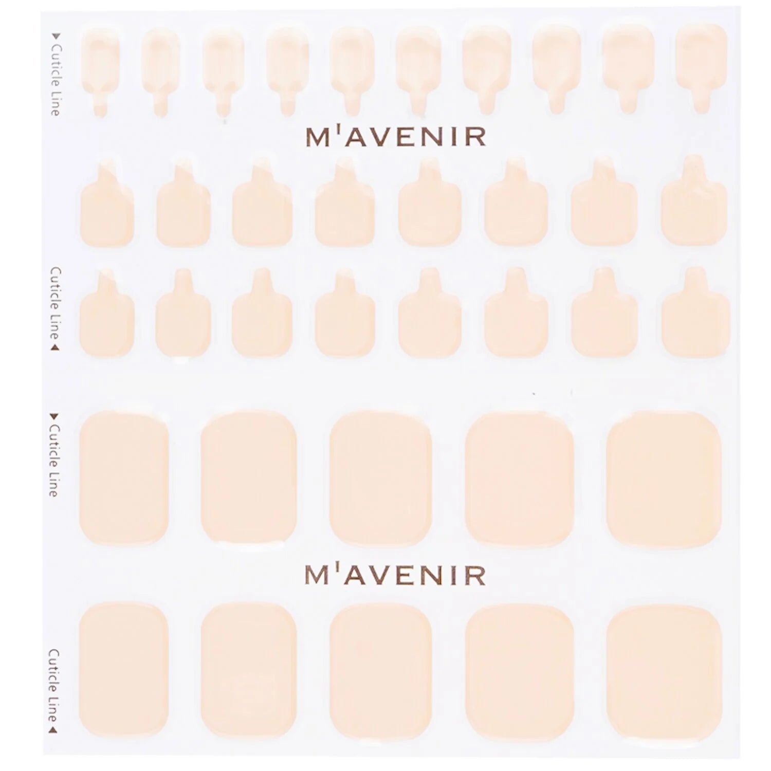Snow Blooming Nail Sticker 32pcs O1601
