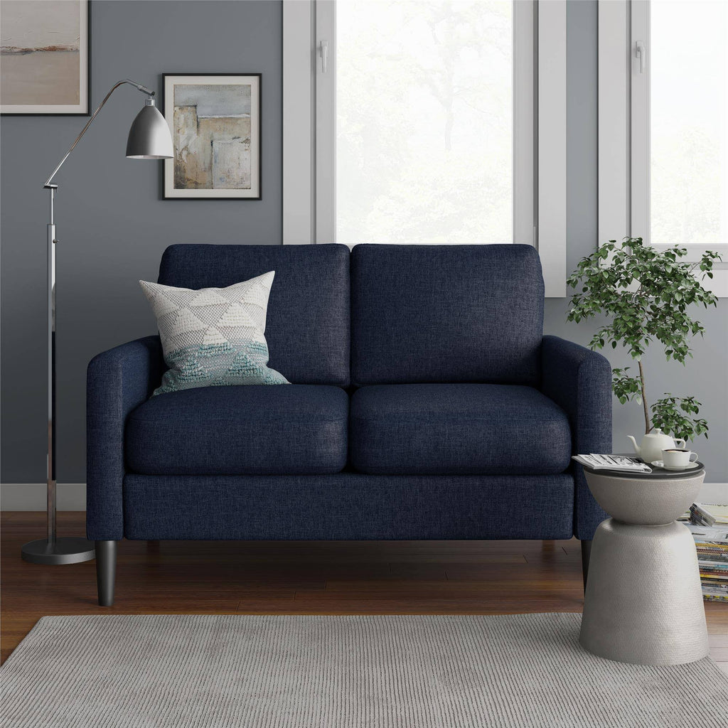 Blue Loveseat A35069