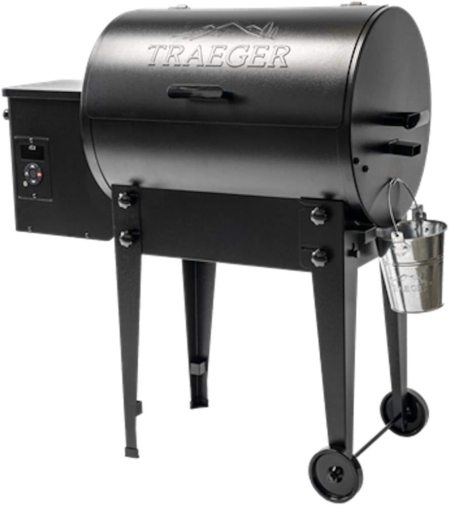 Black Portable Wood Pellet Grill and Smoker Z965