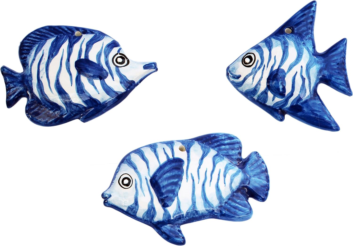3-Piece Fish Wall Hanger Set, Dory Blue Z99144