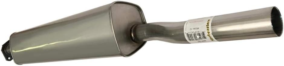 Stainless Steel Resonator Muffler Exhaust System Kit M9716