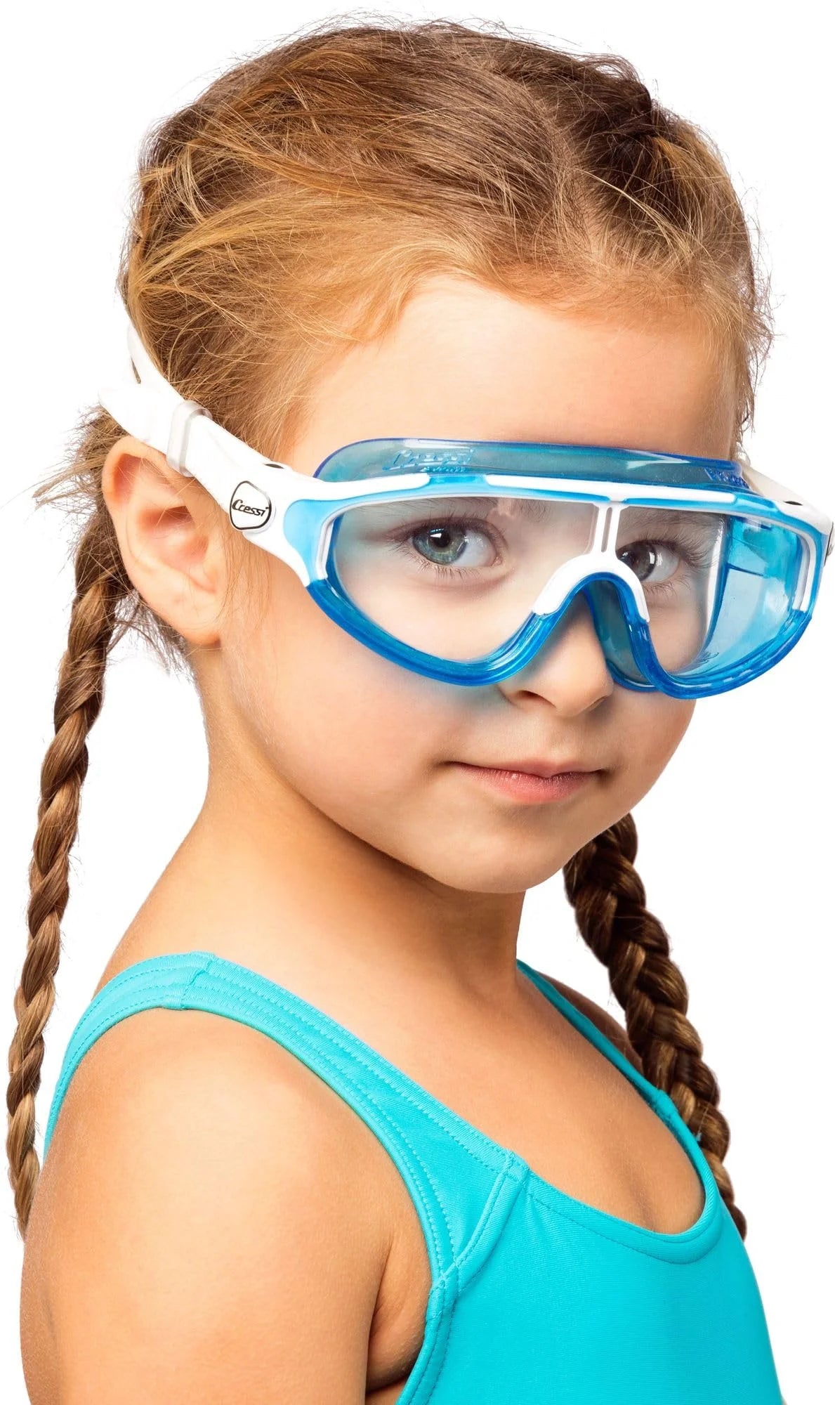Pink White Kids Swim Mask G48969
