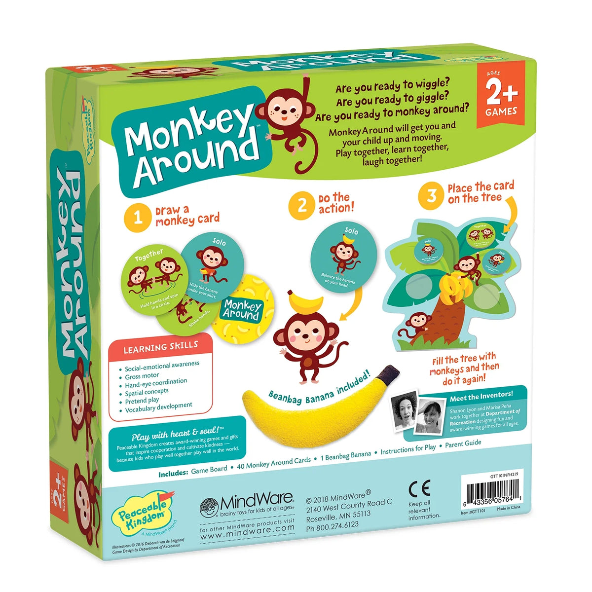 Monkey Around Game for Kids, Ages 2+ C5266