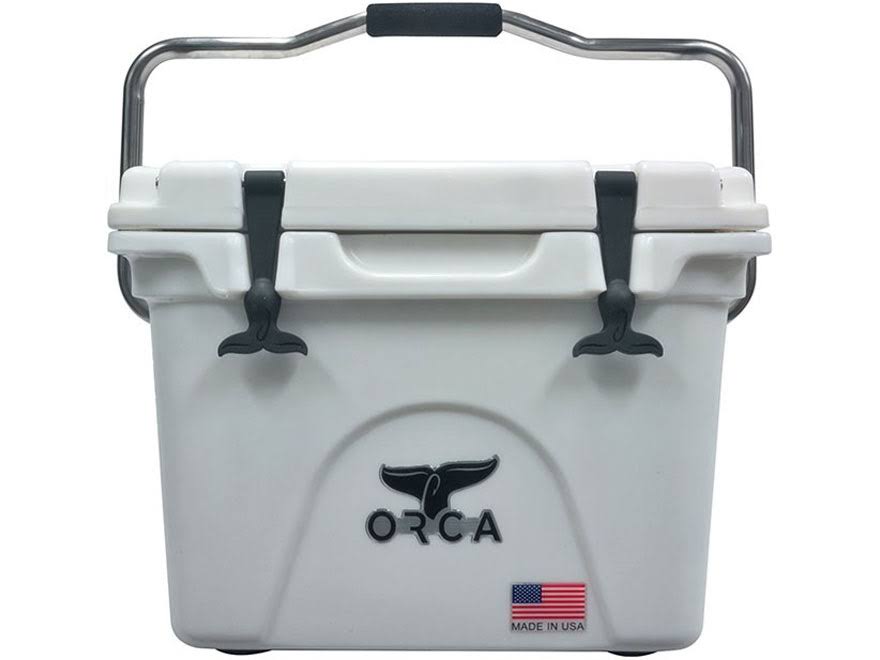 White 20-Quart Rotomold Cooler J8023