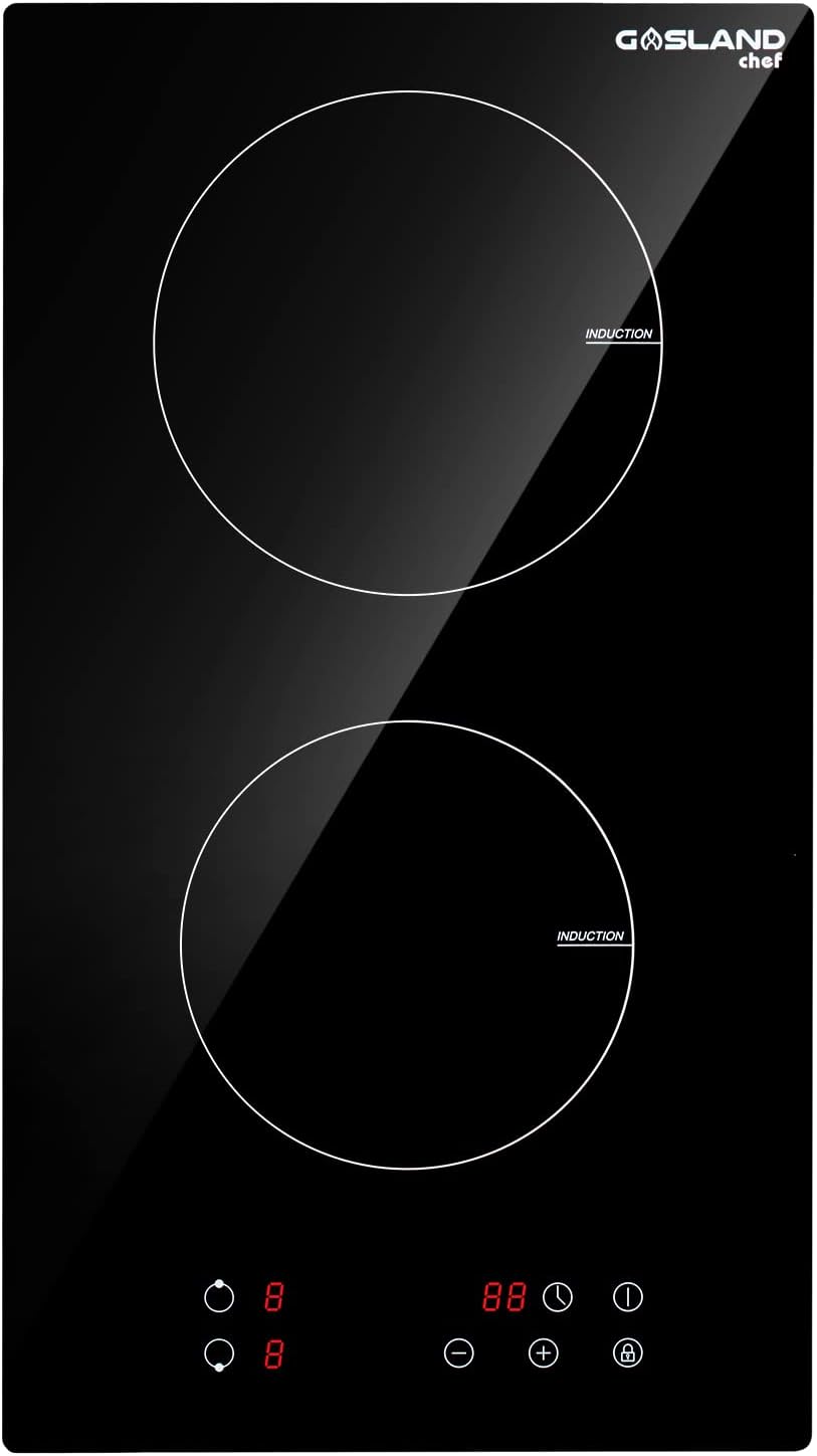 Induction Cooktop 30 Inch, 240V Drop-in 4 Cooking Zone, 9 Power Levels, Sensor Touch Control, Child Lock, Timer G960