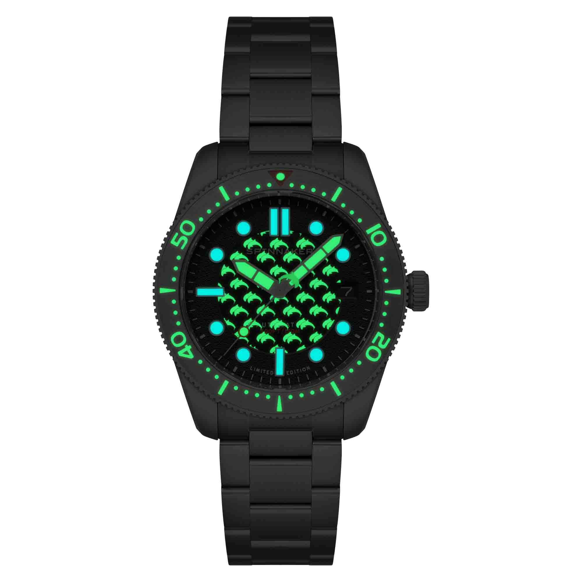 Black Limited Edition Automatic Watch T808