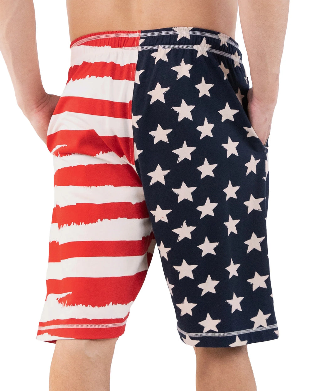 Stars & Stripes Cotton Pajama Shorts M80721