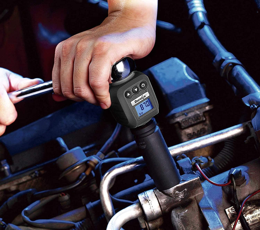 1/2" Heavy Duty Digital Torque Adapter with Buzzer and LED Flash Notification Q6052