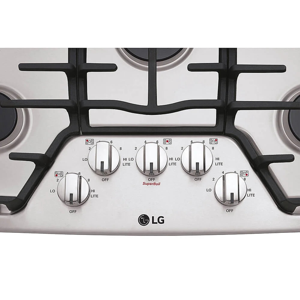 30" Gas Cooktop - Stainless Steel T216