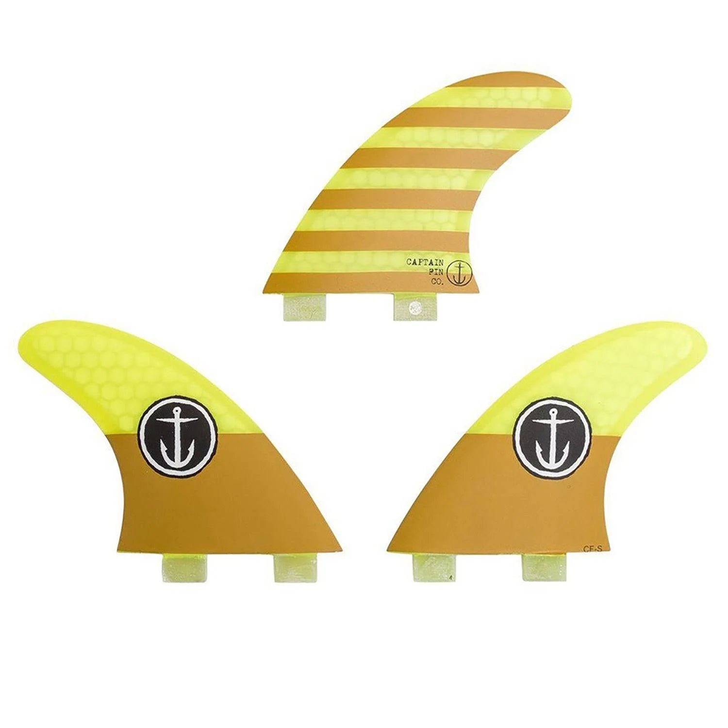 Yellow Tri Fin Set L351851