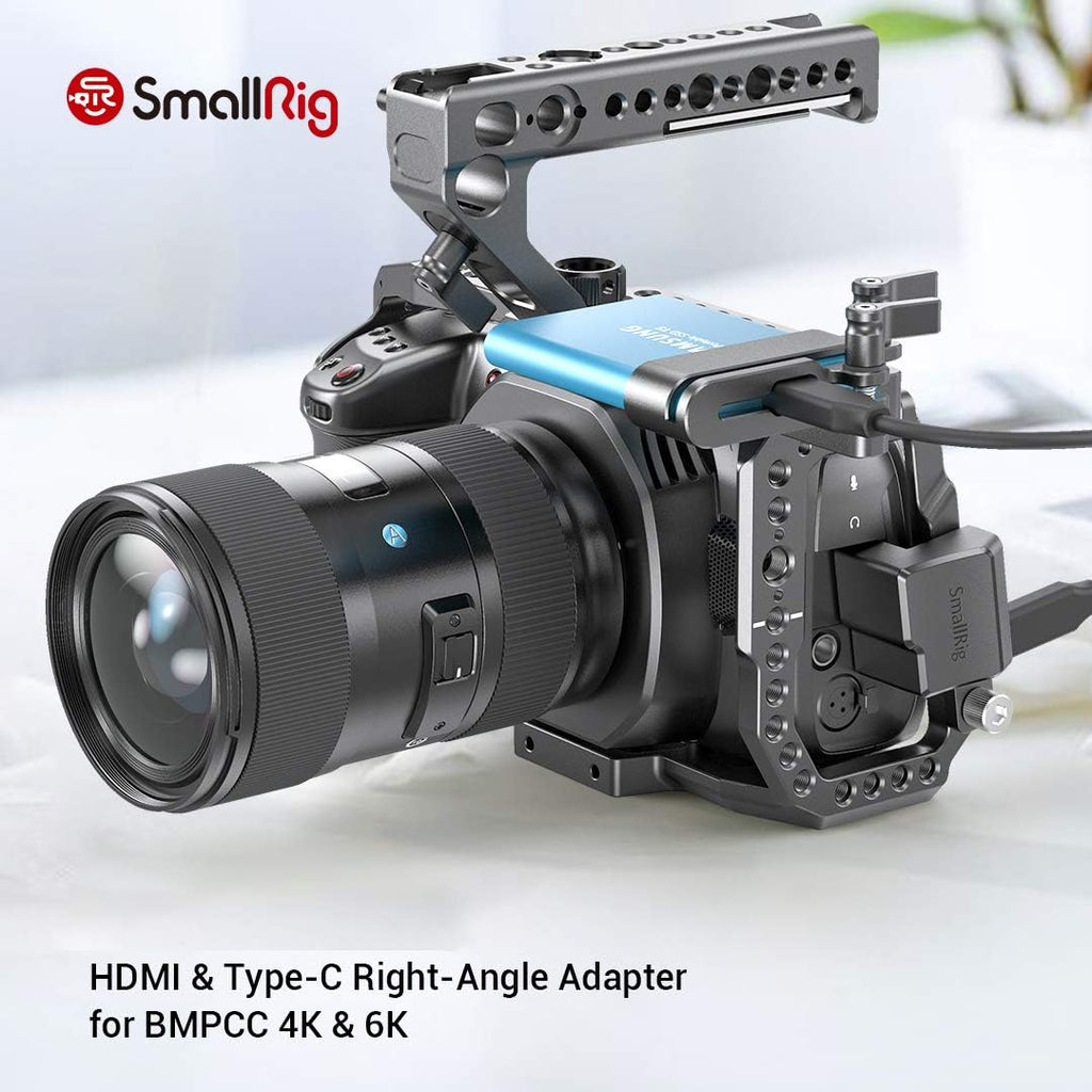 HDMI/USB Type-C Right-Angle Adapter for BMPCC 4K Camera Cage U852626