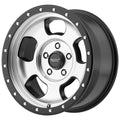 17x8.5 5x127 +25mm Black Machined Wheel Rim W978