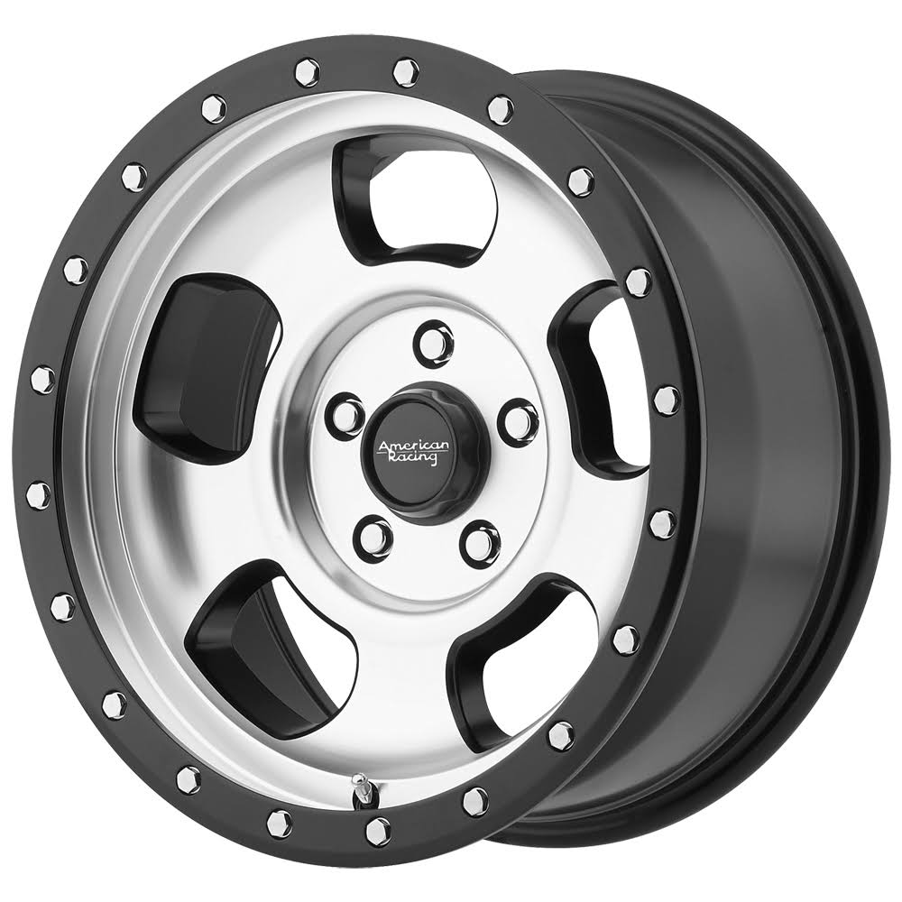 17x8.5 5x127 +25mm Black Machined Wheel Rim W978