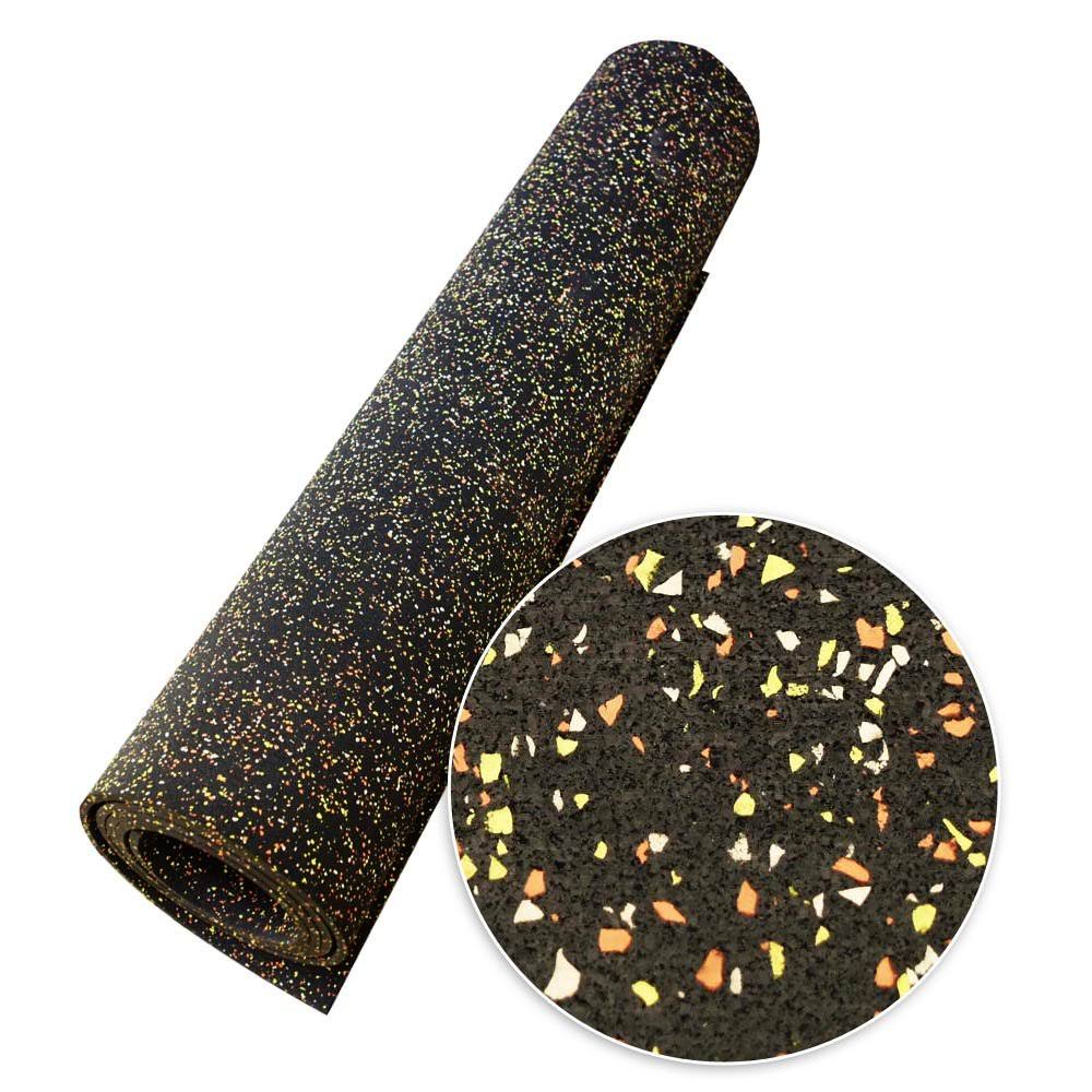 Elephant Bark Candy Corn 4 ft. x 4.5 ft. Rubber Flooring L179507