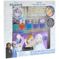 Peel-Off Nail Polish Activity Set with 5 Nail Polish Colors, 240 Nail Gems, and Bag N746