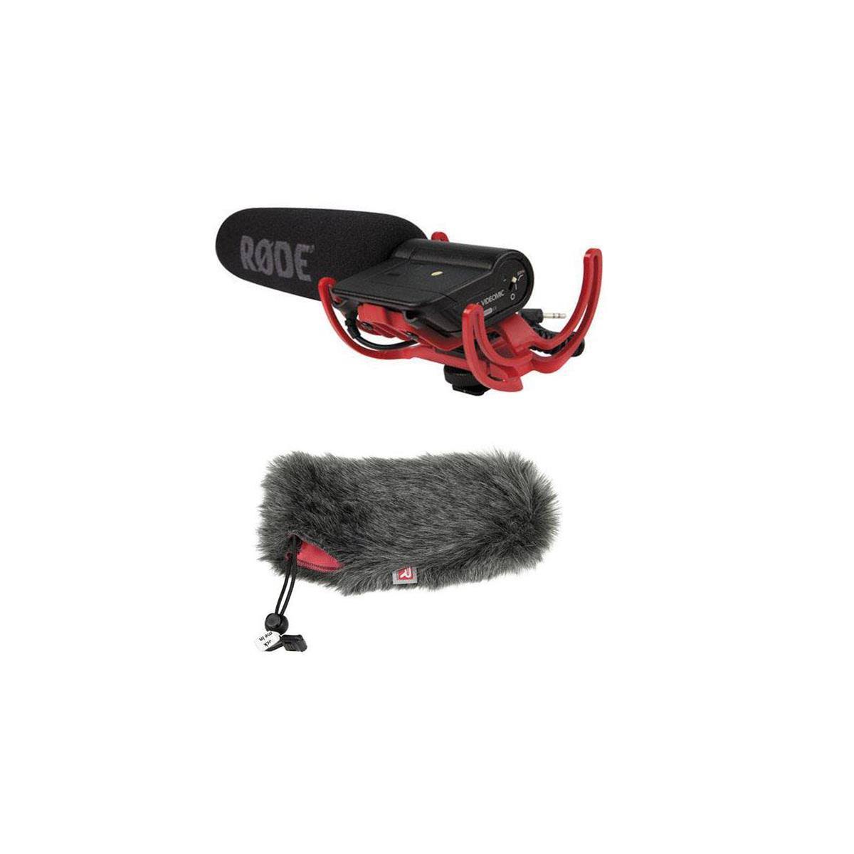 VideoMic with Rycote Lyre Suspension System and Windjammer Y412109