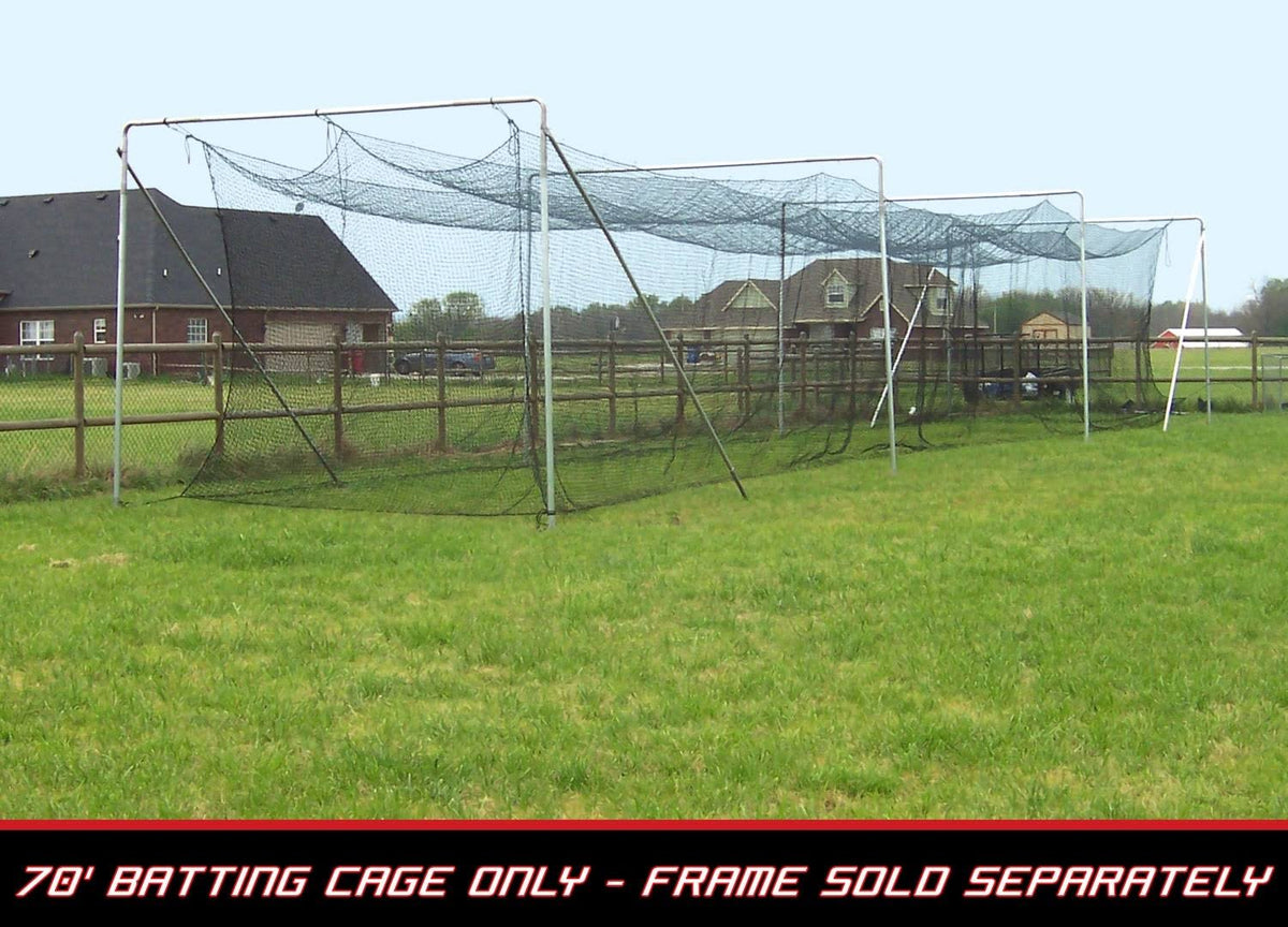 70x12x12 Twisted Poly Batting Cage Net H6430
