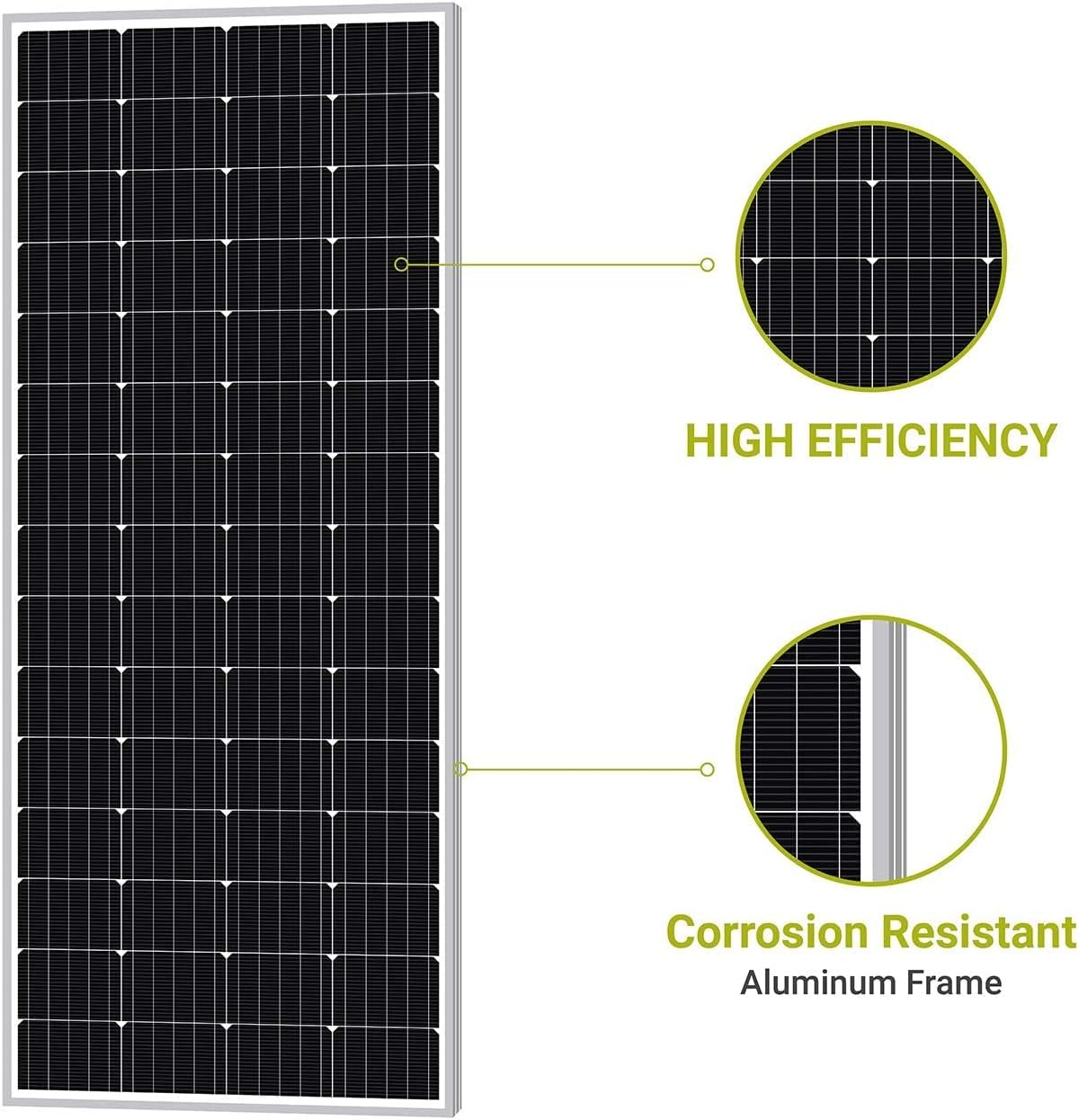 200W 12V Monocrystalline Solar Panel N7207