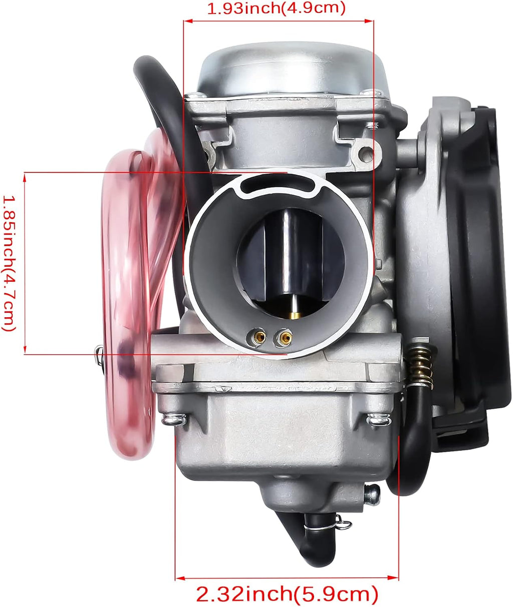 Carburetor Assembly for Arctic Cat 250 300 2x4 4x4 2001-2005 Red Green Pack of 2 E25142