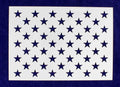 14 Mil-G-Spec Star Field Stencil W47482