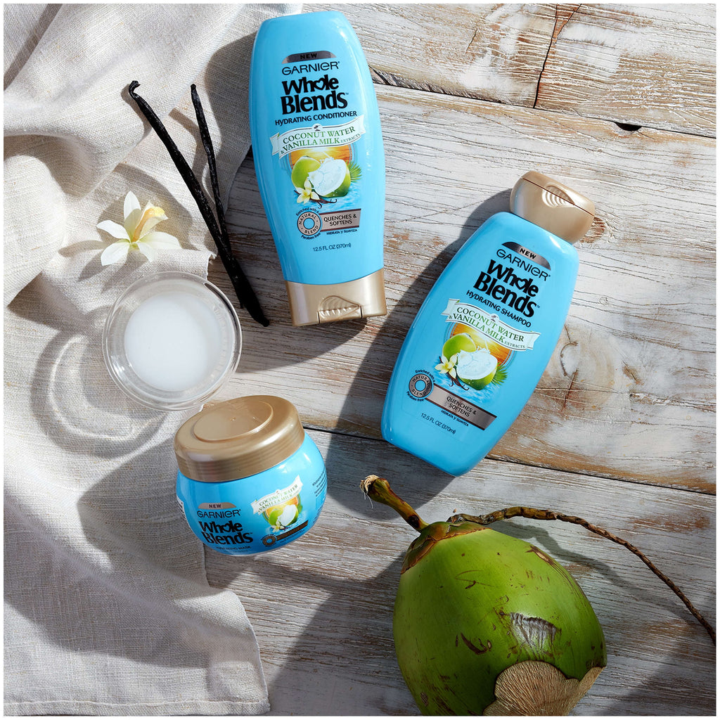 12.5 FL OZ Shampoo with Coconut Water & Vanilla Milk Extracts O6119