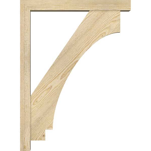 Rough Sawn Bracket with Offset Brace, Douglas Fir W940322