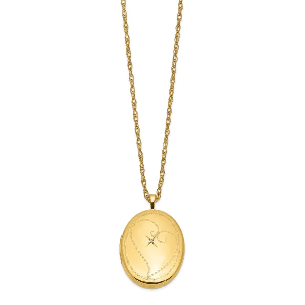 18 inch Yellow Gold Necklace with Pendants Chain X4719